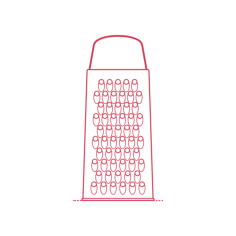 Objects Cooking Utensils Ikea Idealisk Grater Svg Line Art, Free Vectors File